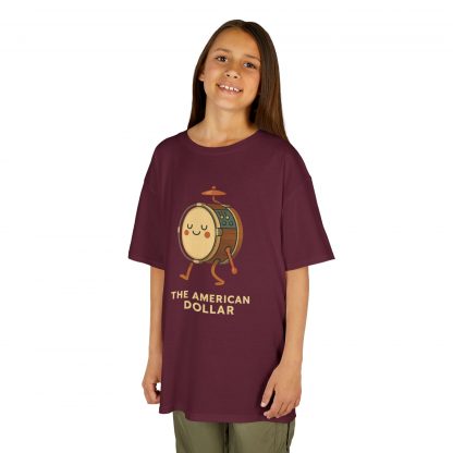 Kick Drum March Kids Cotton T-Shirt - Image 14