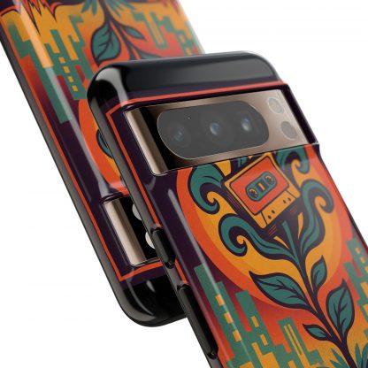 Cassette Bloom Tough Phone Case - Image 156