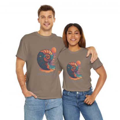 Circuit Seashell Cotton T-Shirt - Image 20