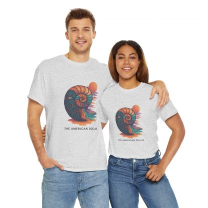 Circuit Seashell Cotton T-Shirt - Image 5