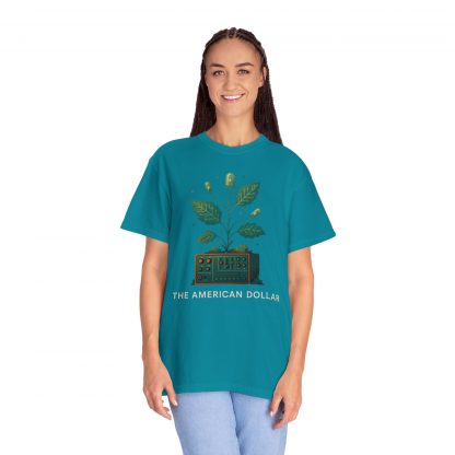 Synth Botanica Garment Dyed T-Shirt - Image 8