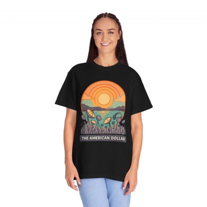 Signals at Sunset Garment Dyed T-Shirt - Image 56
