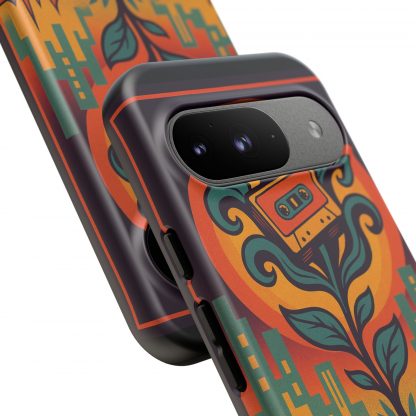 Cassette Bloom Tough Phone Case - Image 190