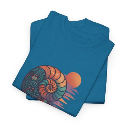 Circuit Seashell Cotton T-Shirt - Image 33