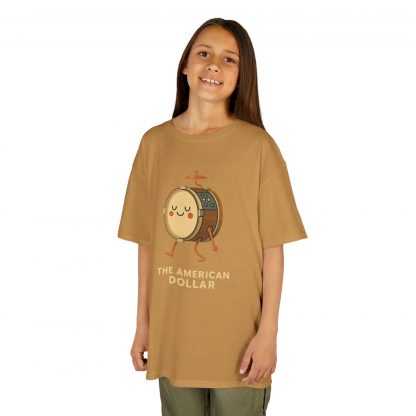 Kick Drum March Kids Cotton T-Shirt - Image 11