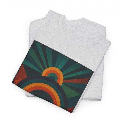Retro Spectrum Cotton T-Shirt - Image 3