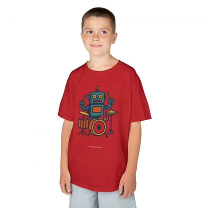 Drumbot Kids Cotton T-Shirt - Image 15