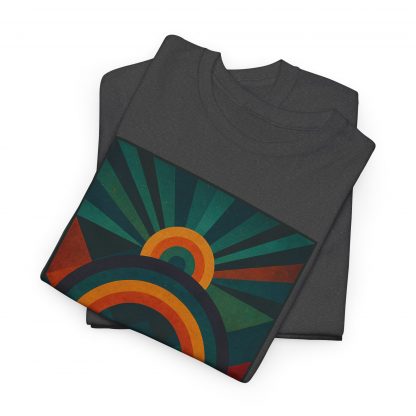 Retro Spectrum Cotton T-Shirt - Image 21